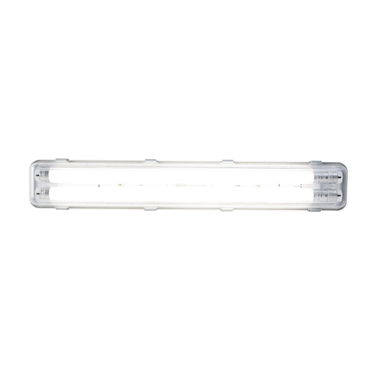 TL armatuur grijs incl. LED 15W 2250 lm 4000K IP65 - Base
