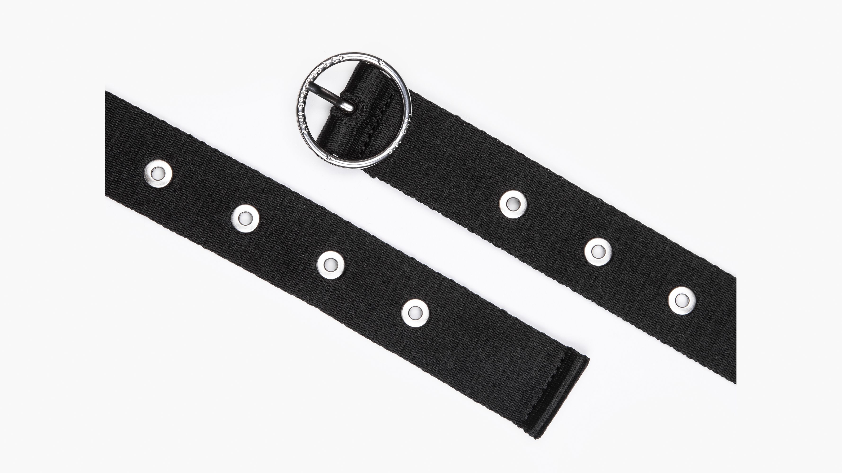 Ceinture Grommet - Regular Black - Noir