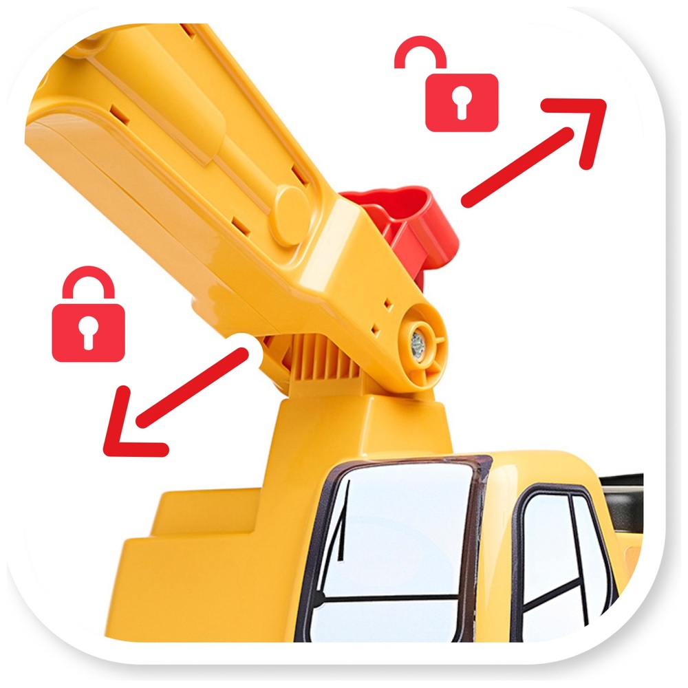 JCB-Bagger-Mitfahrgelegenheit