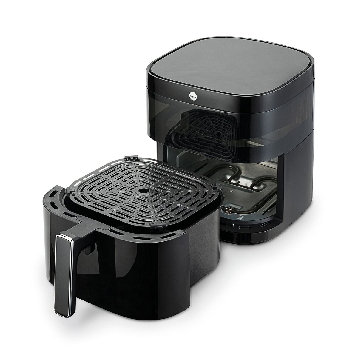 Dual Heating airfryer, 6 liter