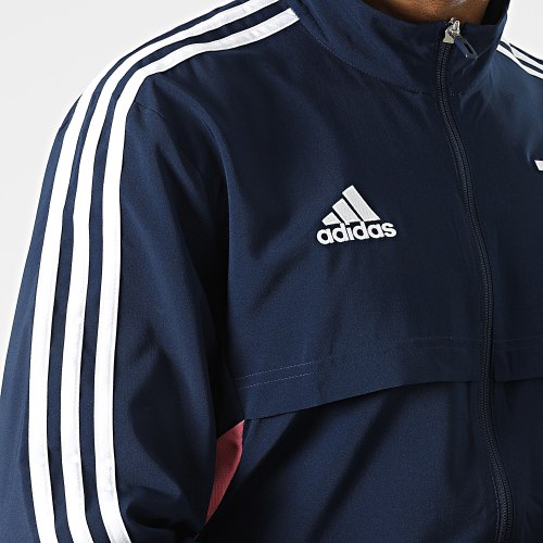 Veste Zippée HC3291 Juventus Bleu Marine