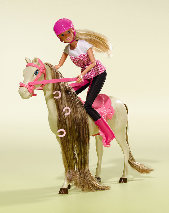 Puppe Steffi LOVE – RIDING TOUR in pink/beige