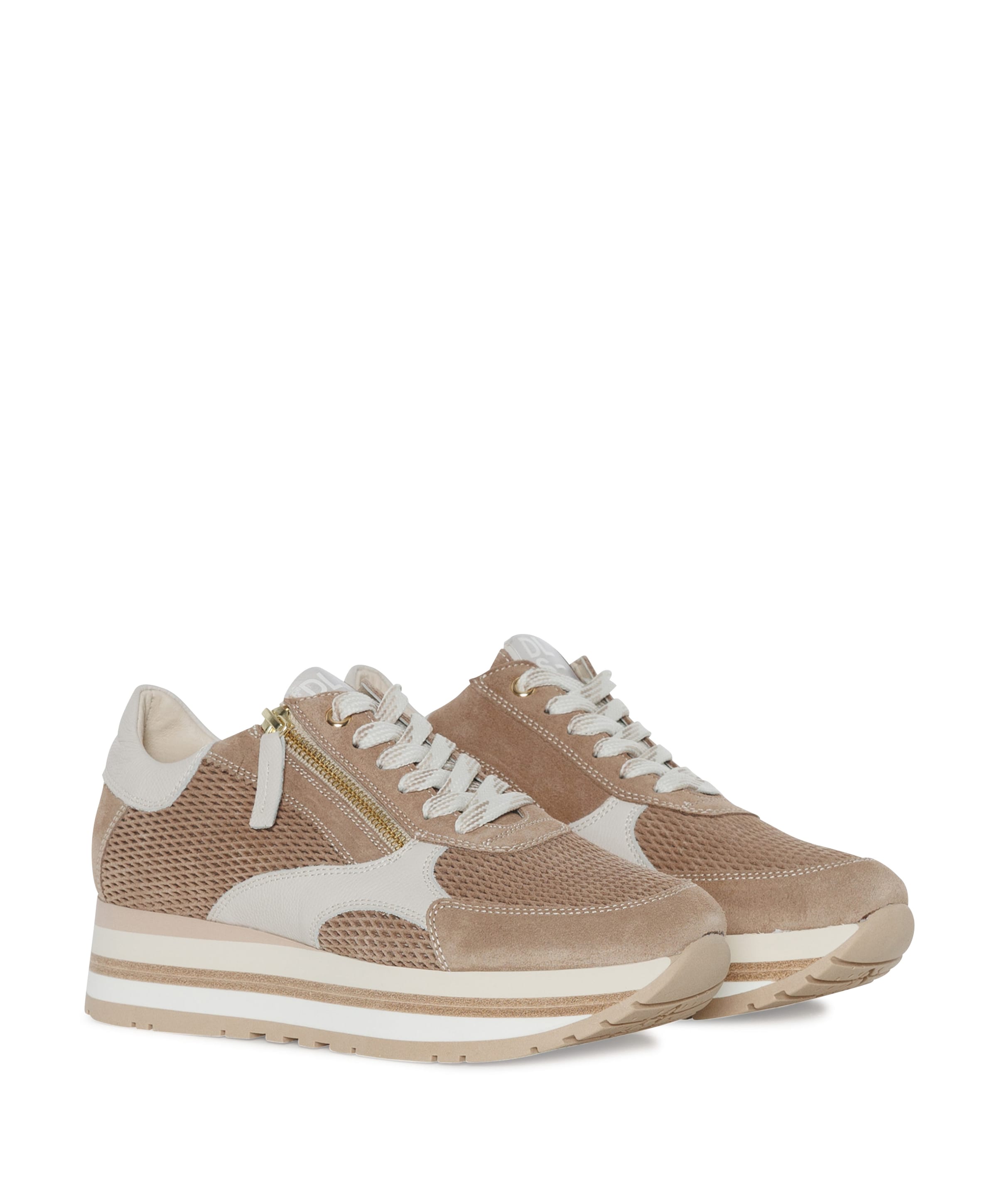 DLSport dames sneakers beige