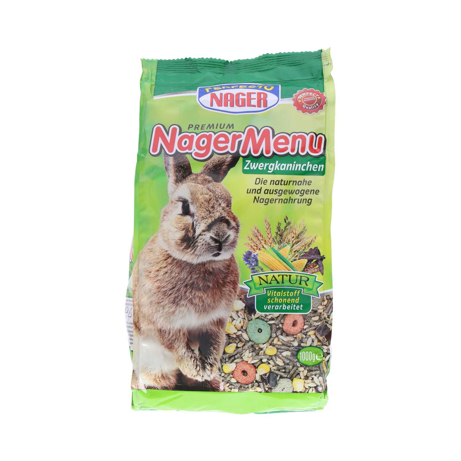 Perfecto Nager Premium Nager-Menü Zwergkaninchen 1 kg