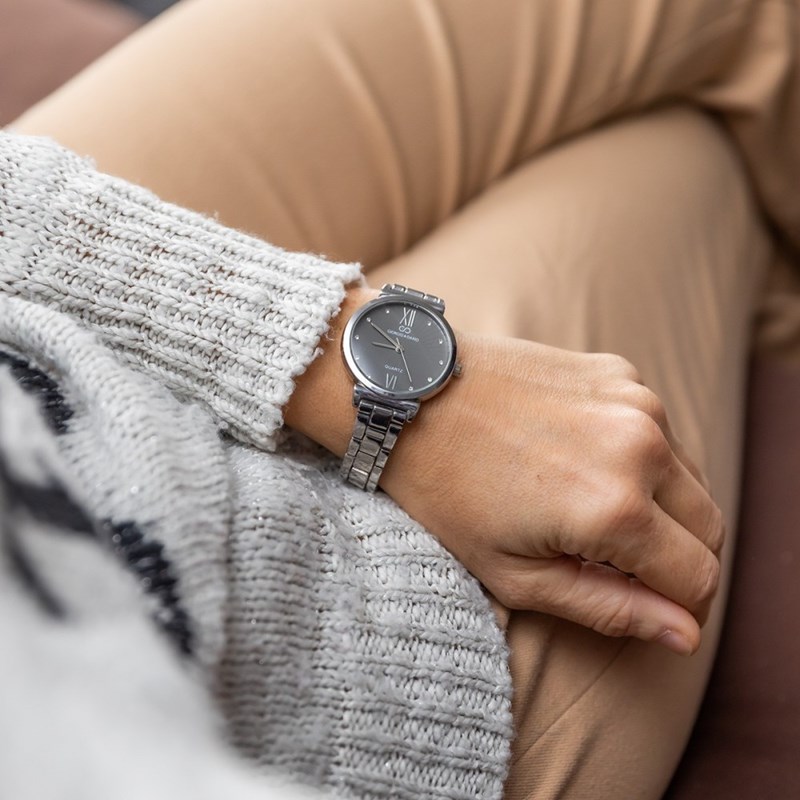 Montre Femme GIORGIO bracelet Acier Argenté