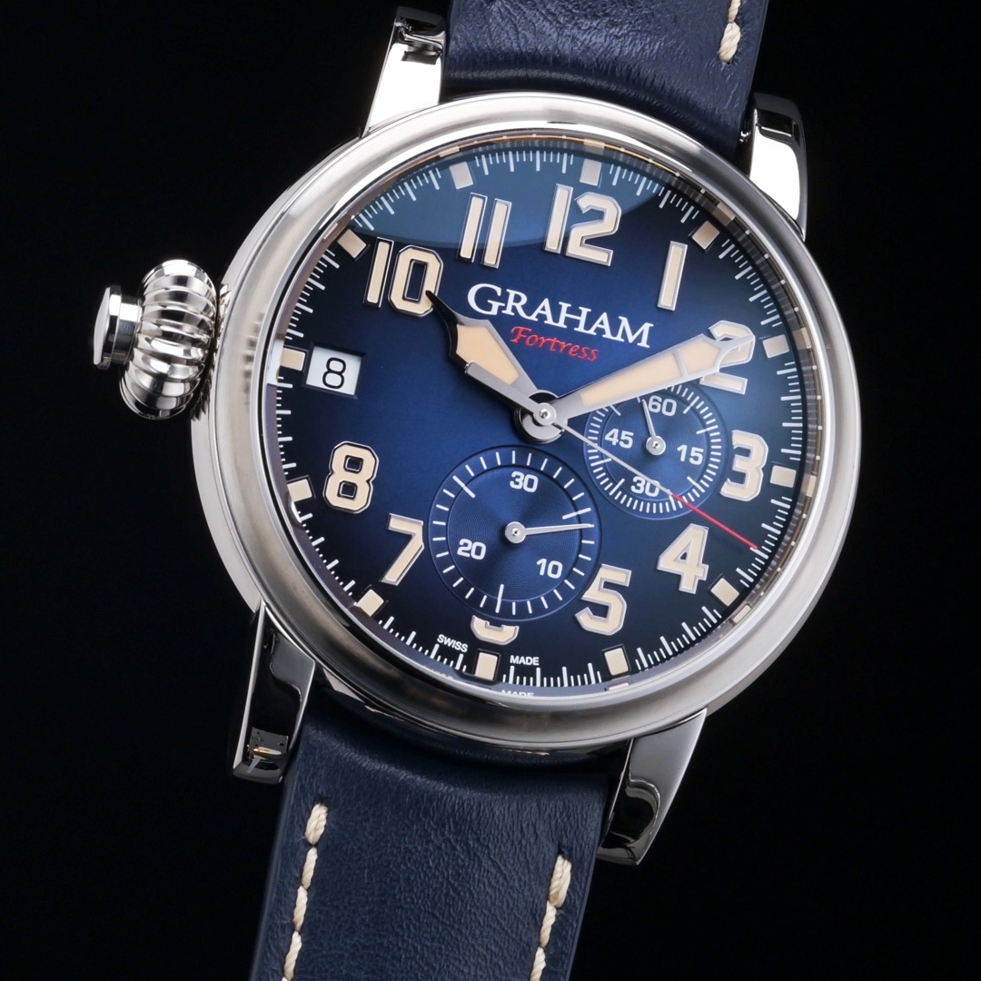 Graham Fortress Monopusher Blue Limited Edition