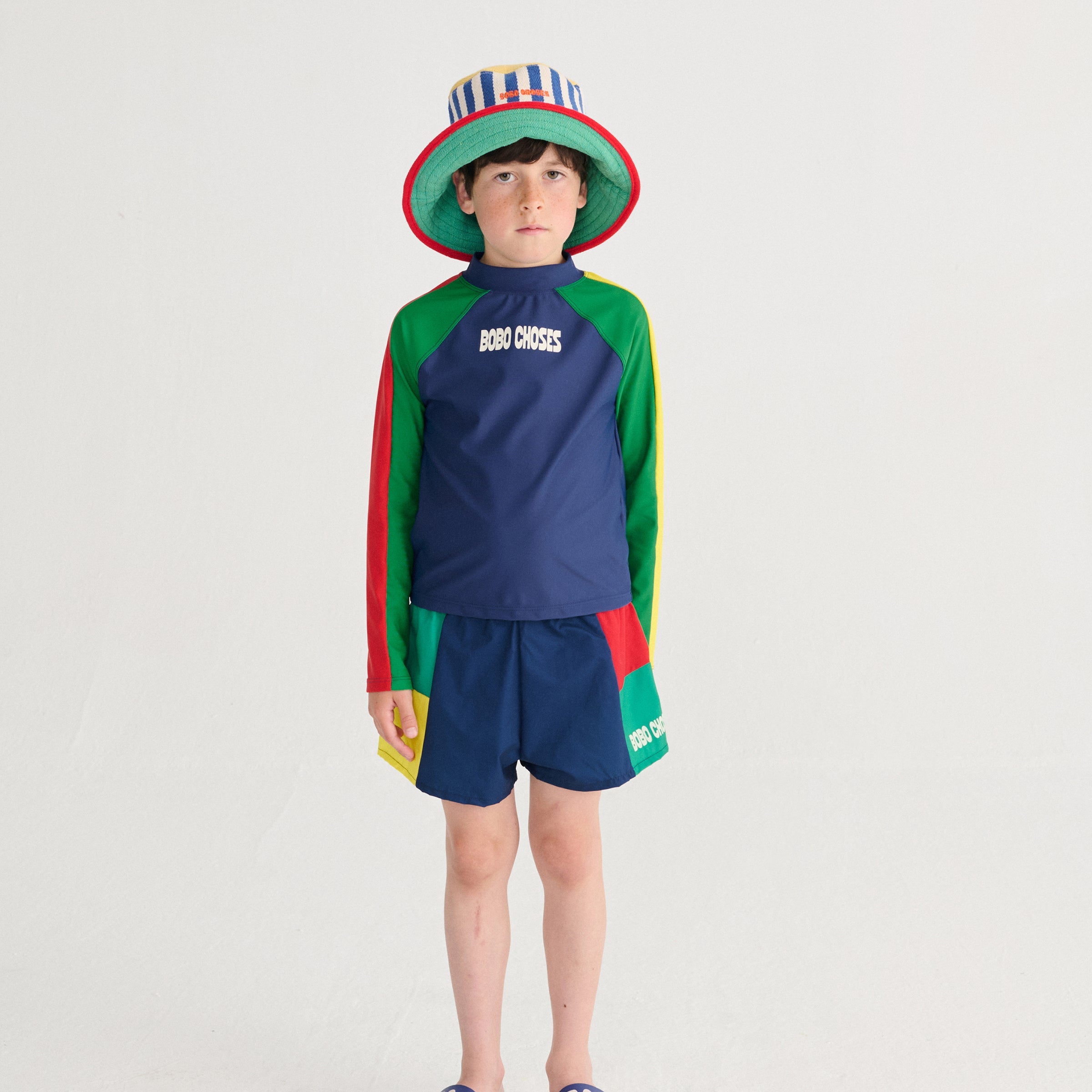 Sonnenhut Bobo Choses Striped Multicolor