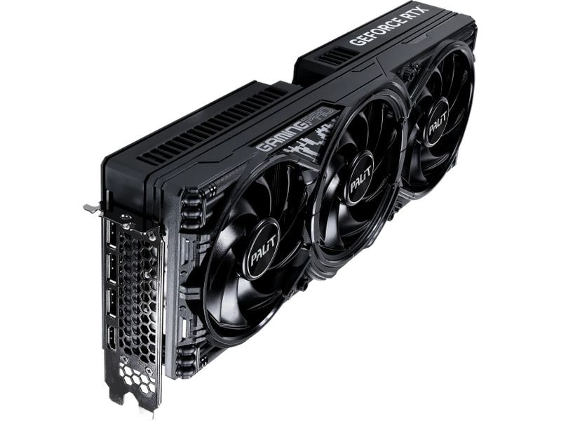 Palit Grafikkarte GeForce RTX 5080 GamingPro V1 16 GB Gamer-Grafikkarte mit 16 GB GDDR7-Speicher, ermöglicht Auflösungen bis zu 8k