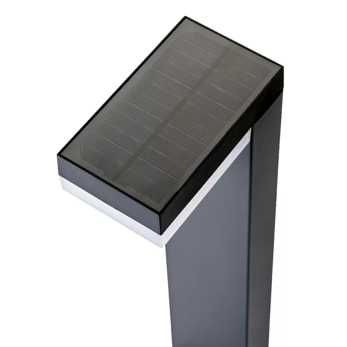 Borne de jardin solaire 600 lumens (H70 cm) Elite Gris anthracite