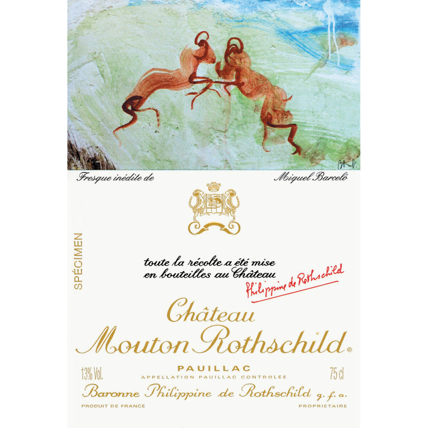 Château Mouton Rothschild Pauillac AC 1er Cru Classé 3x 75cl -3x 75cl
