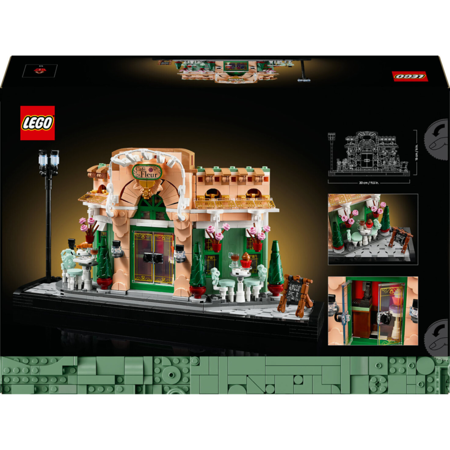 LEGO® Icons 10362 Französisches Café - Architektur Bauset für Erwachsene 18+ Jahre