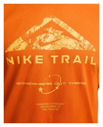 T-shirt Nike Dri-FIT Trail Orange Homme