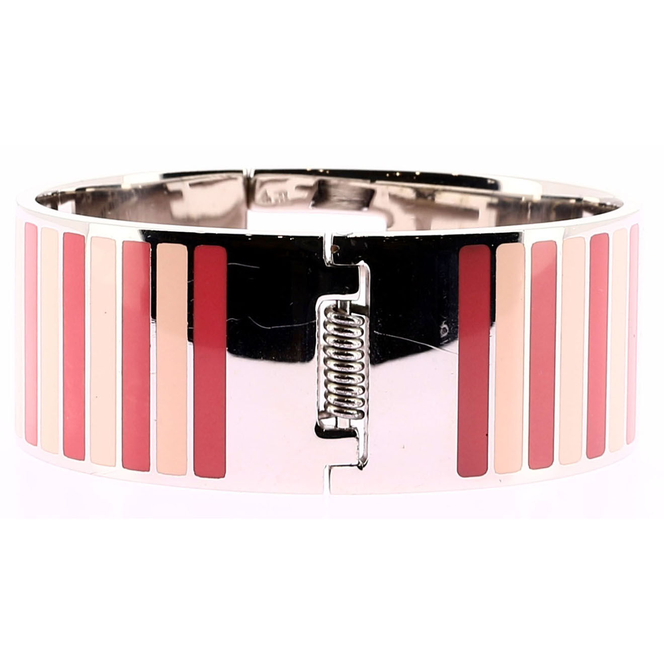 Fendi Bracelet Rayures rose/beige - Parfait état