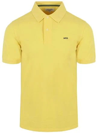 McGregor Classic Piqué Polo Geel MM241.9001.01-6001 kopen