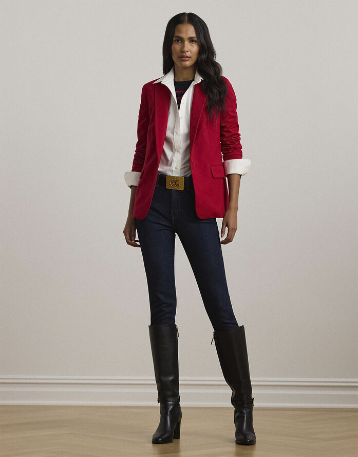 Lauren Ralph Lauren DOESKIN-JACKET Festive red