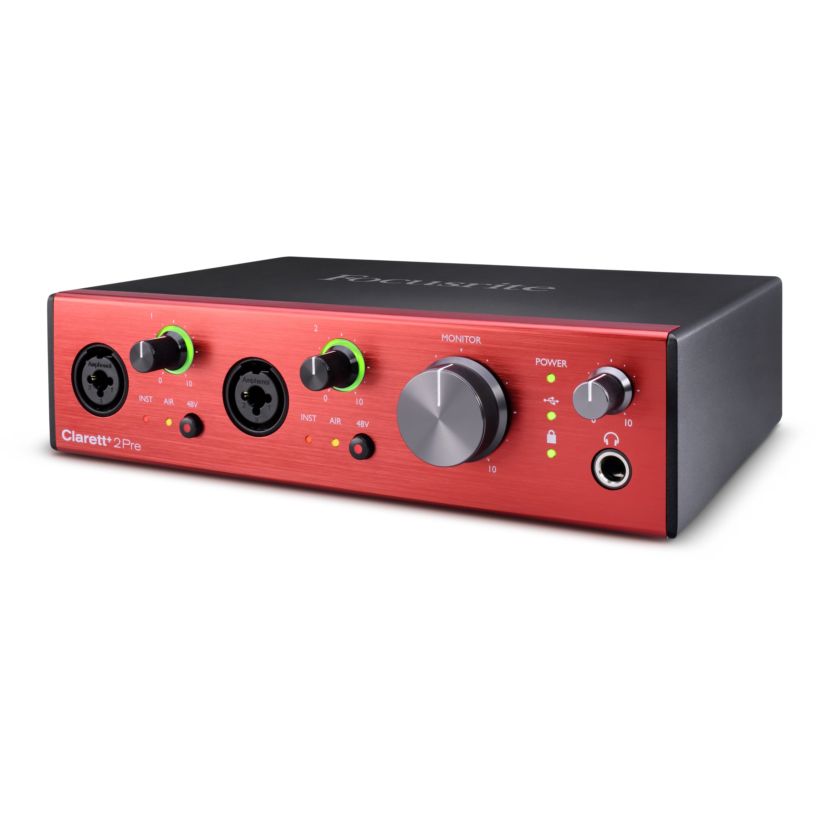 Focusrite Clarett+ 2Pre USB-C audio interface