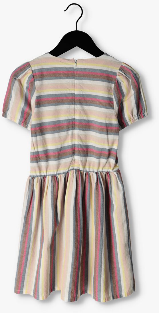 LIKE FLO multi like flo mini jurk yd linnen ss dress