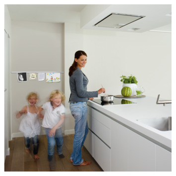 Artiteq schilderij ophangsysteem inforail 1 meter geborsteld aluminium