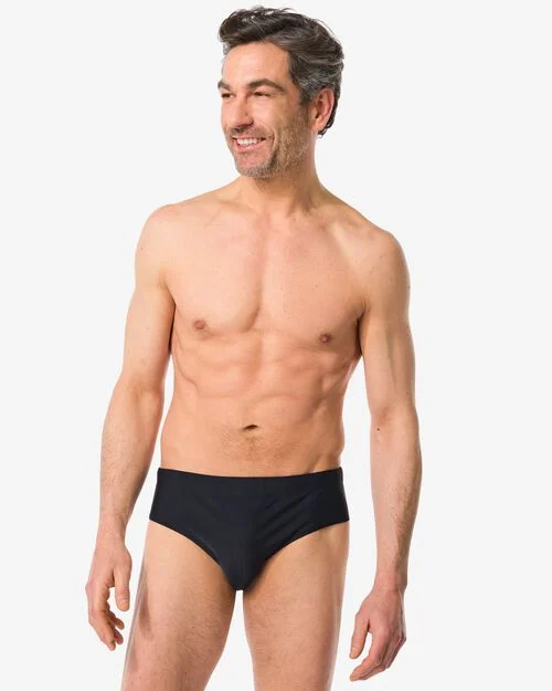 slip de bain homme noir