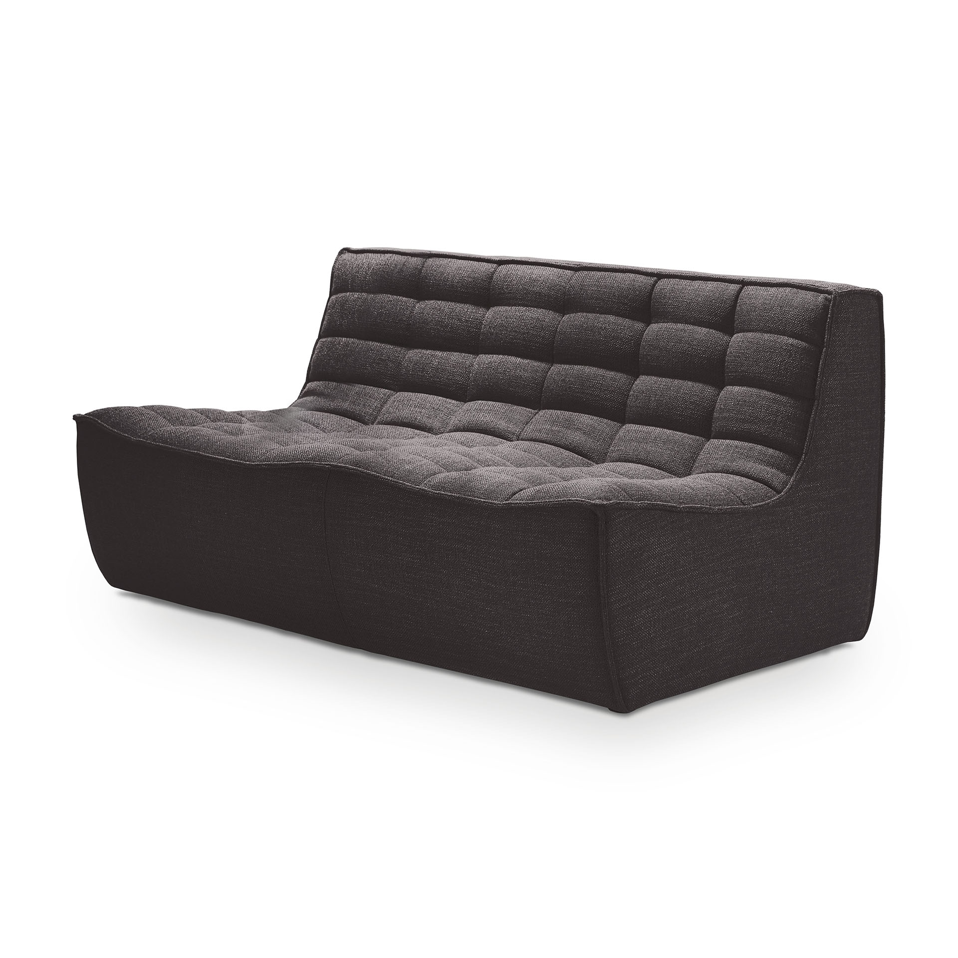 Sofa N701 2 seat - dark grey