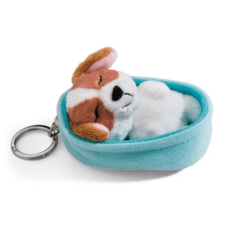 NICI Schlüsselanhänger Sleeping Pets Hund 8cm