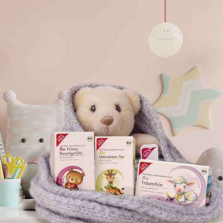 H&S Bio Baby- und Kindertee Träumfein Filterbeutel, 20X1.2 g
