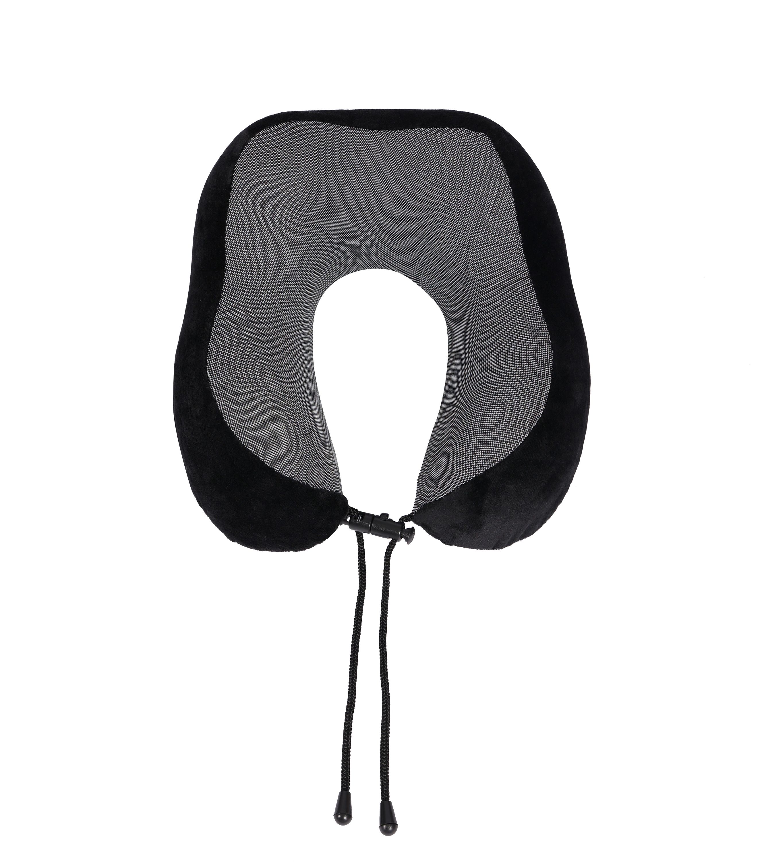 Nackenkissen schwarz/grau