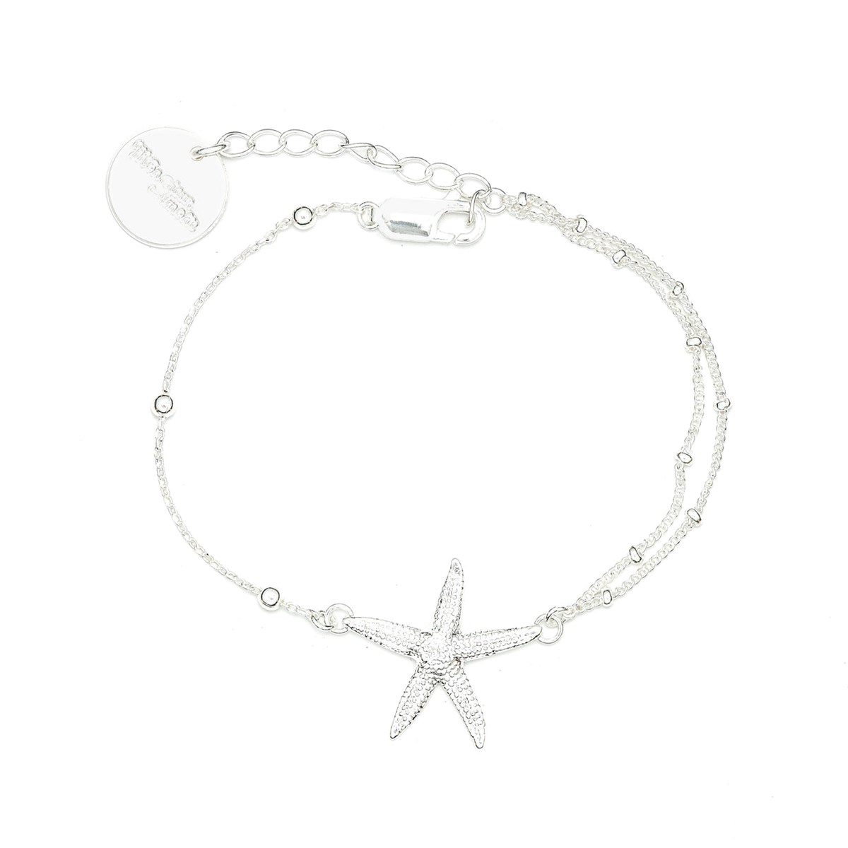 bracelet étoile plaqué argent - CLÉIA