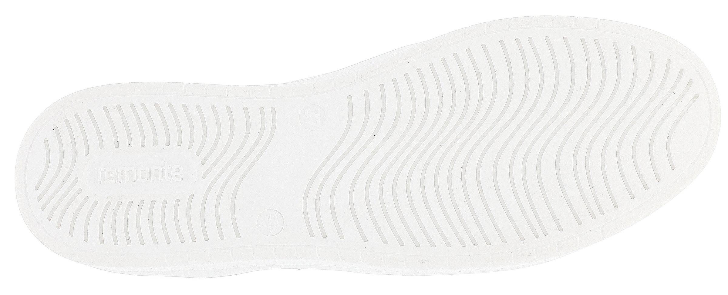 Remonte Plateausneaker  , Freizeitschuh, Halbschuh, Schnürschuh in schmaler Form