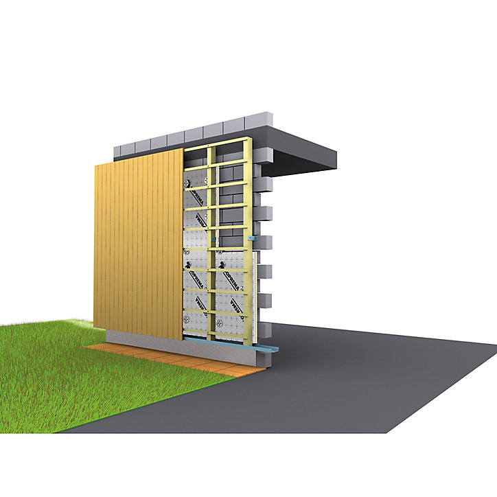 Panneau polyuréthane haute performance emboîtable multi-usage Soprema 120 x 60 cm ép. 50 mm R. 2,30 m²K/W (vendu au panneau)