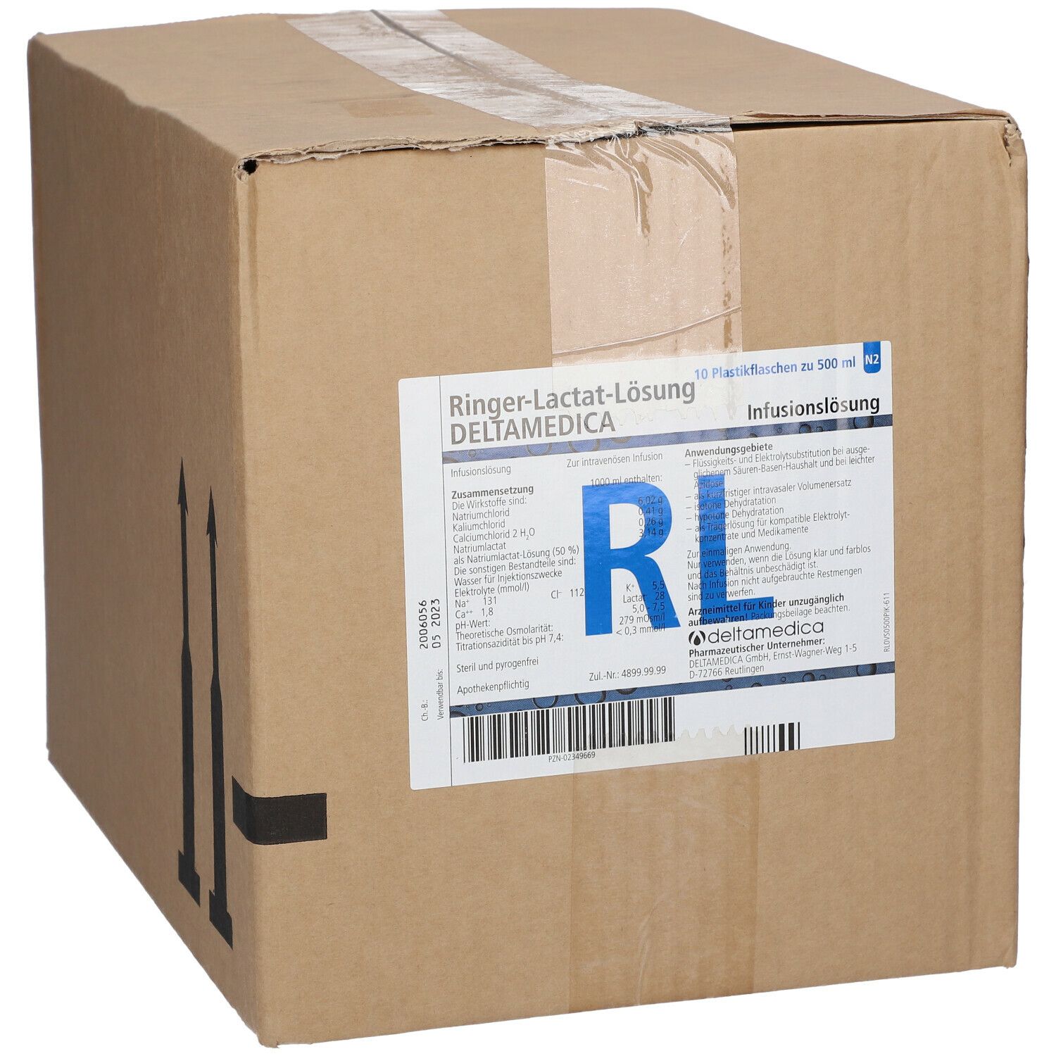 Ringer Lactat Loesung Plastik