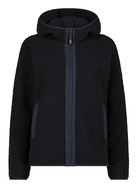 CMP - VESTE A CAPUCHE FIX HOOD BONDED TEDDY W