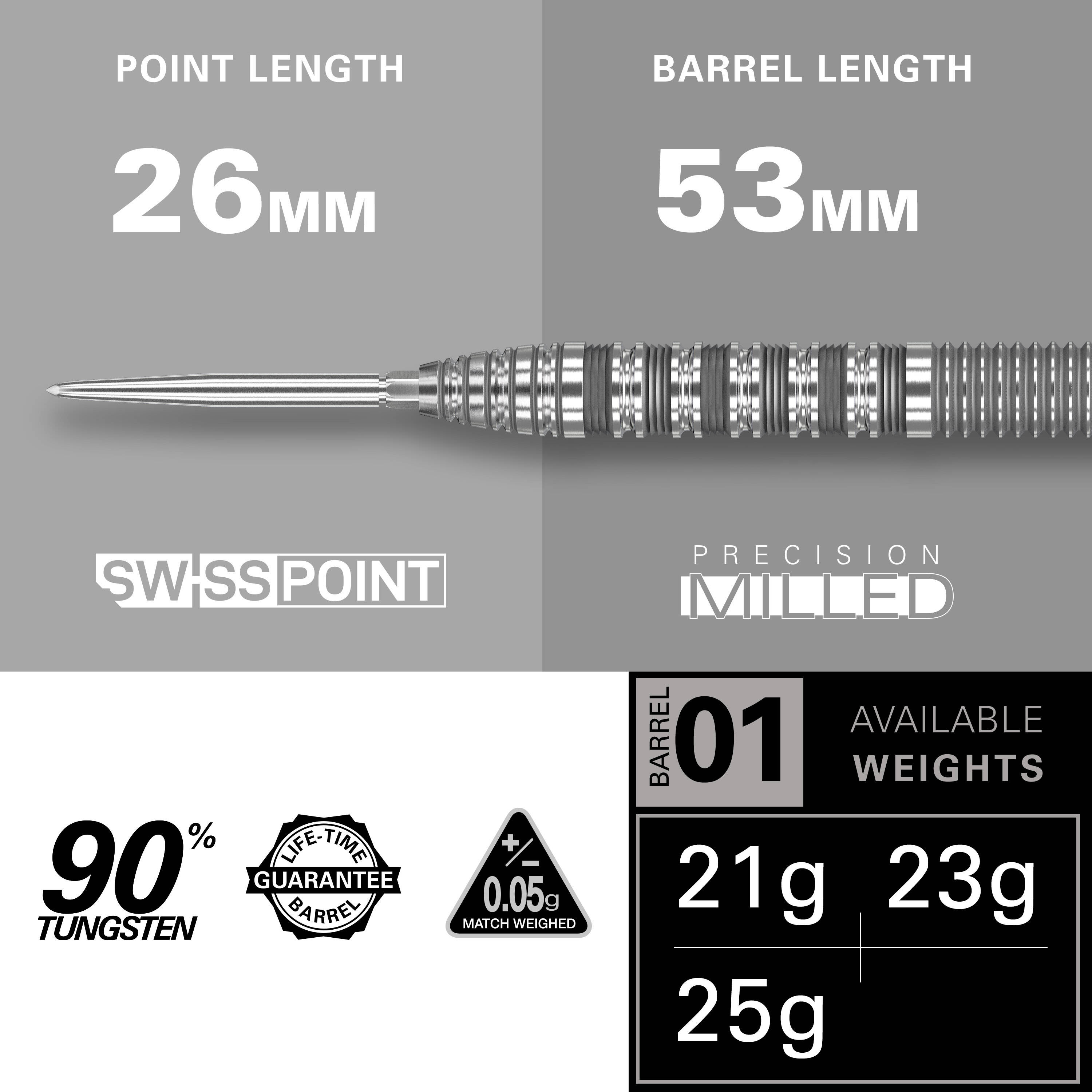 Target - Swiss Point - Bolide 01 - Steeldart