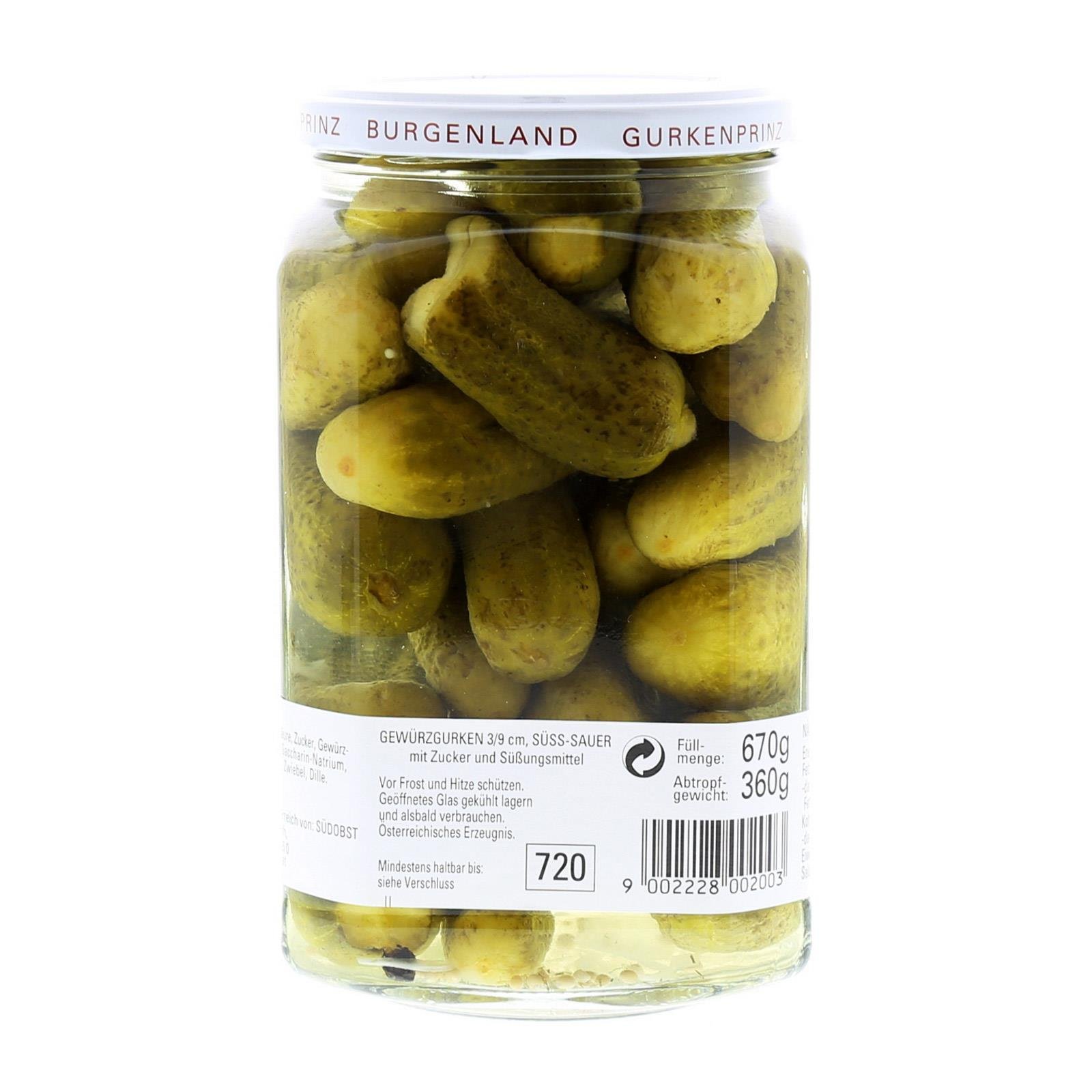 Gurkenprinz Gewürzgurken
