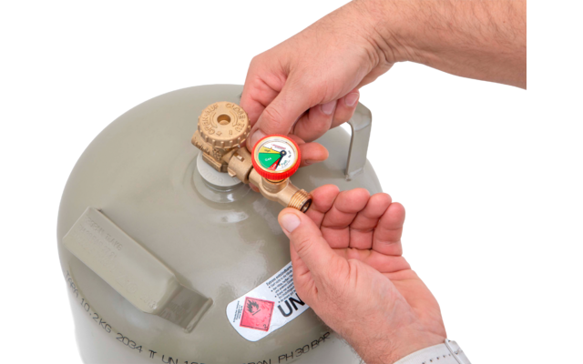 Rothenberger Gas OFF Automatik-Gasnotabsperrventil mit Füllstandsanzeige 50 mbar