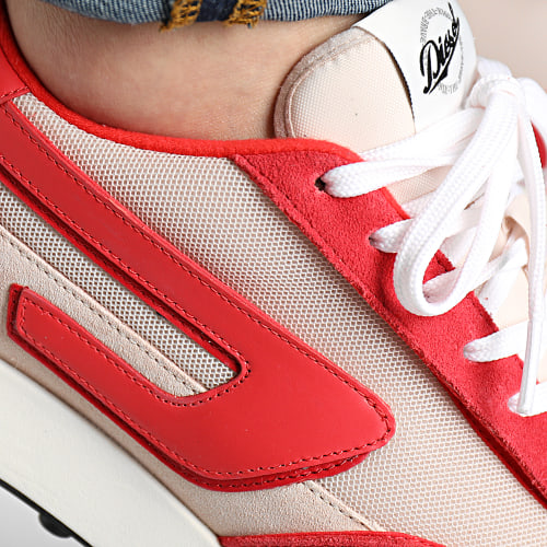 Baskets Racer LC Y02873 Racing Red Whisper Pink Poppy Red