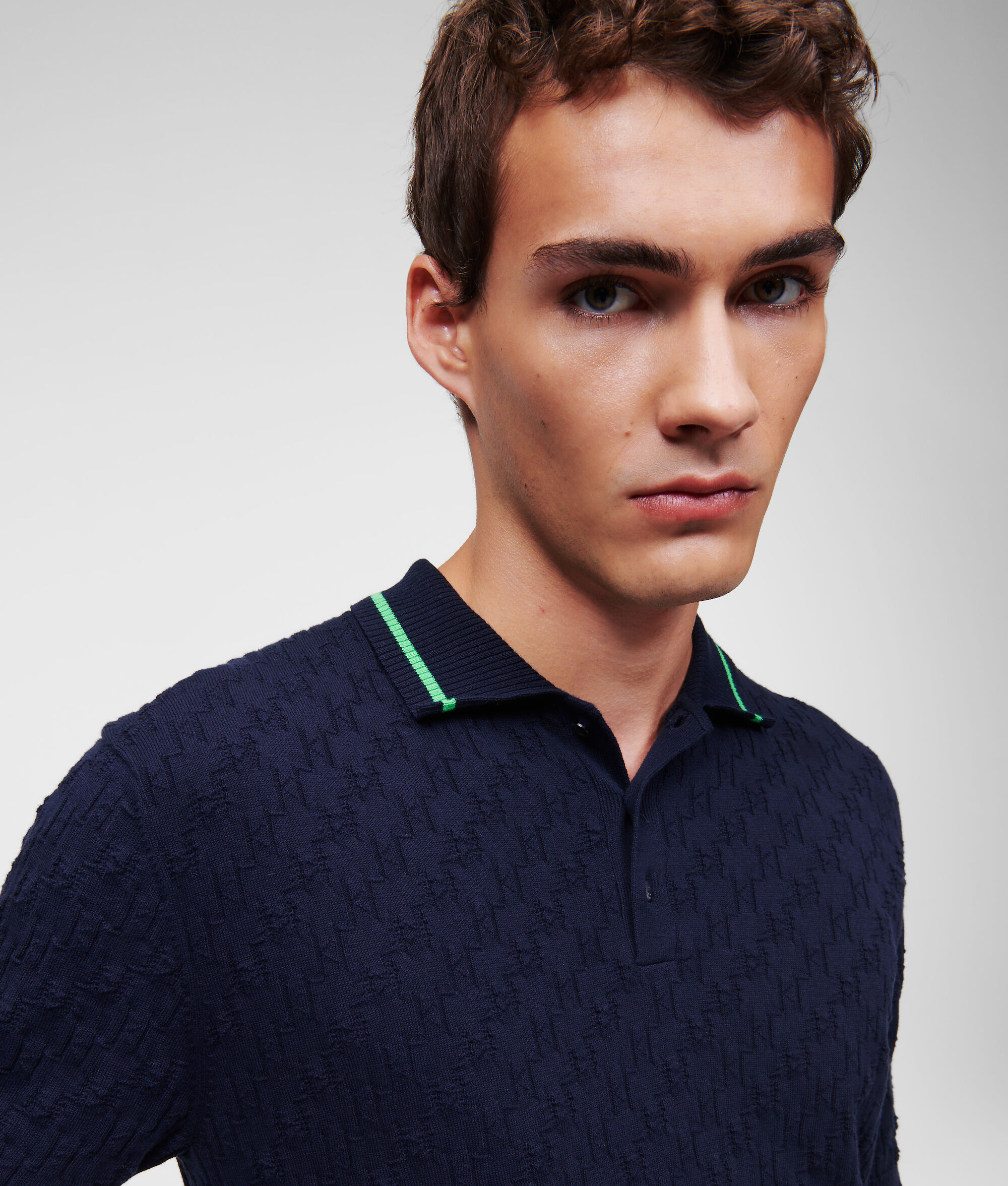 POLO TRICOTÉ KL MONOGRAM