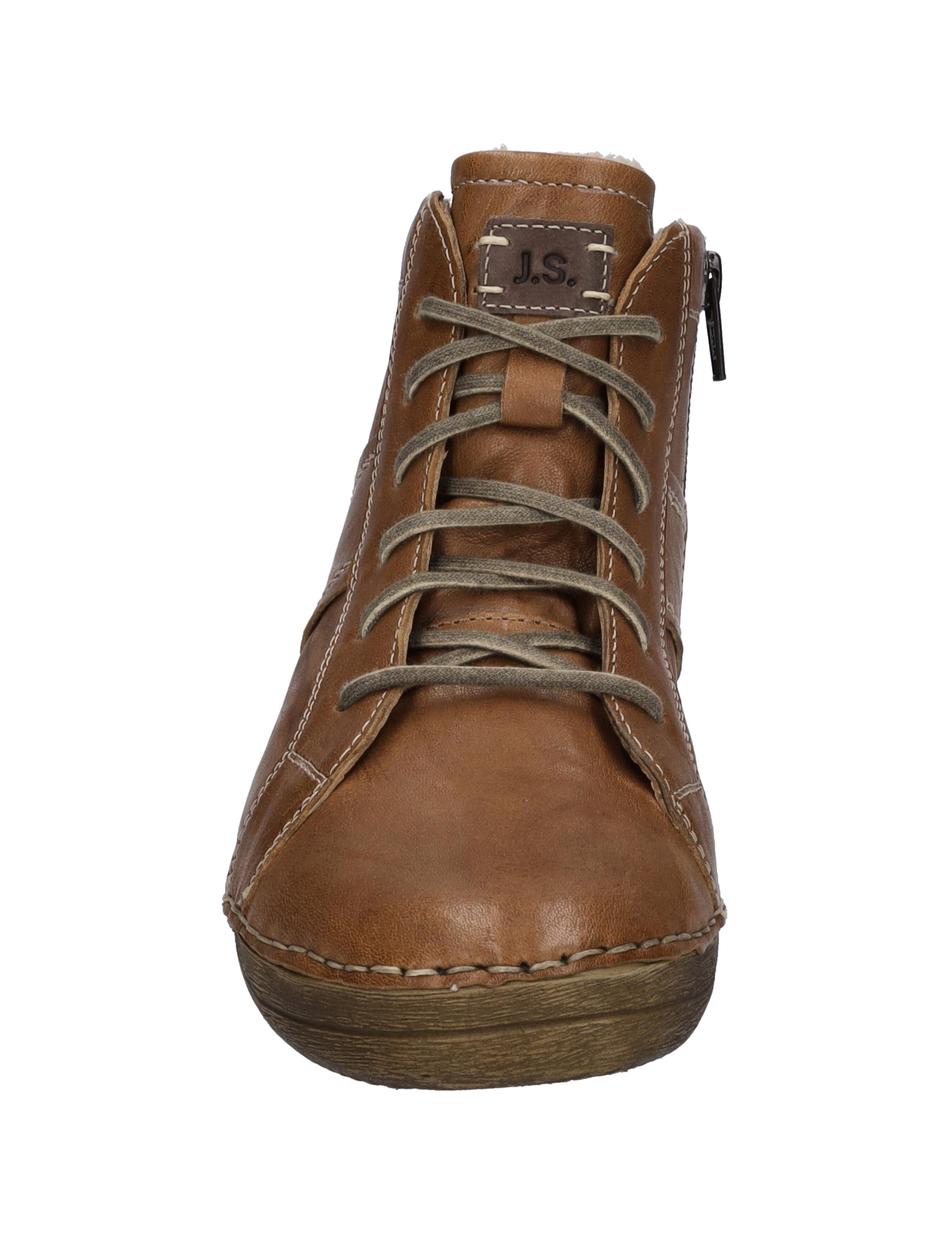 Stiefelette Felicia 01, cognac-komb