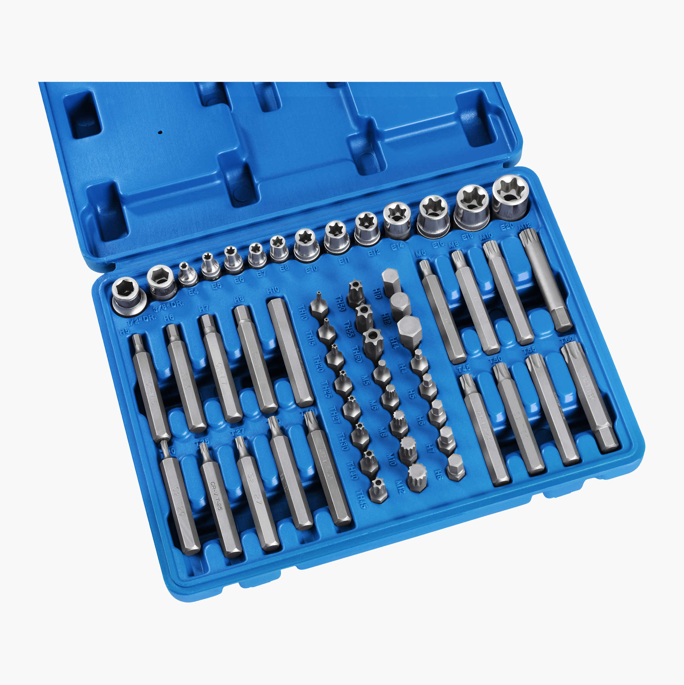 BITS- OG PIPESETT, 56 DELER