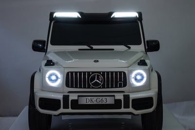 Mercedes Benz AMG G63 Elbil, Hvit