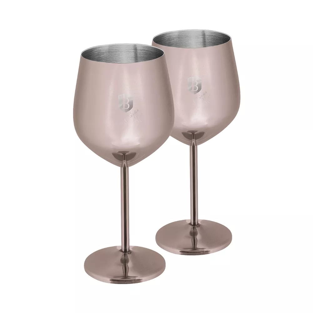 Berlinger Haus Edelstahl Cocktailgläser 2 Stk. Black Rose Collection