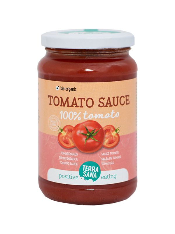 Terrasana Tomatensaus 100% Tomaat Bio (340 gr)