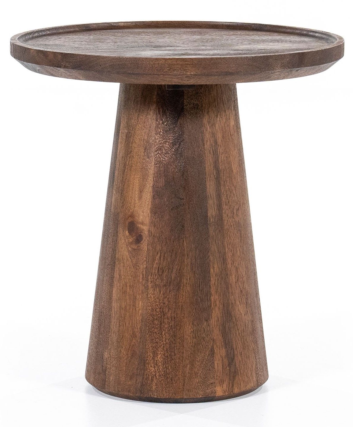 Bijzettafel 95650 - bruin Ron ⌀46  x H49 cm