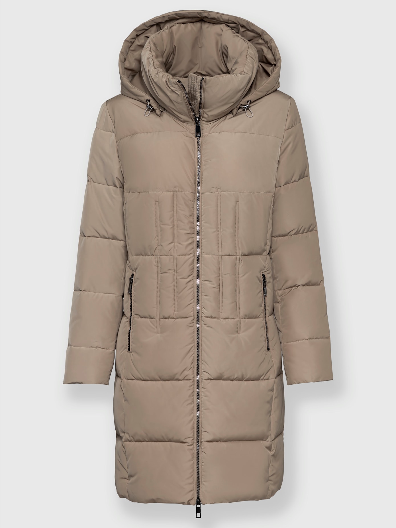 Manteau matelassé brillance discrète