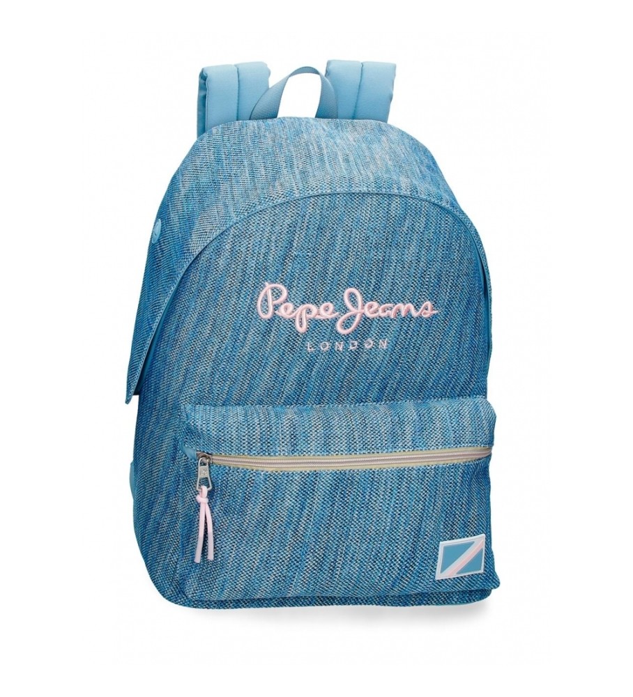Mochila Escolar Pepe Jeans Lena Azul