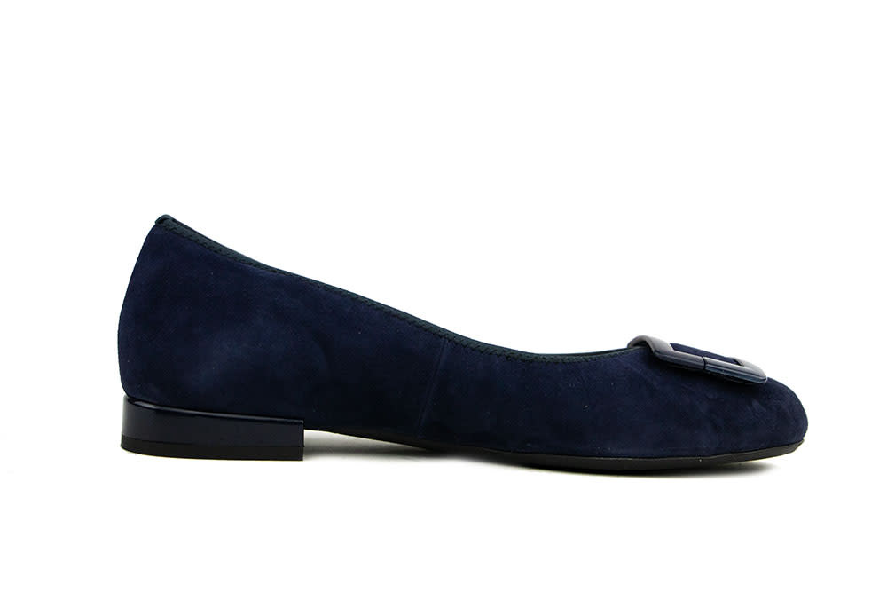 Ara Ballerina Night Suede