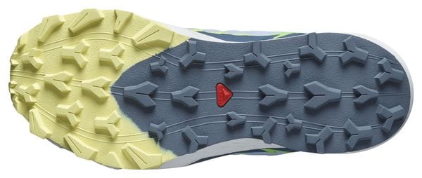 Chaussures de Trail Femme Salomon Thundercross Bleu/Jaune