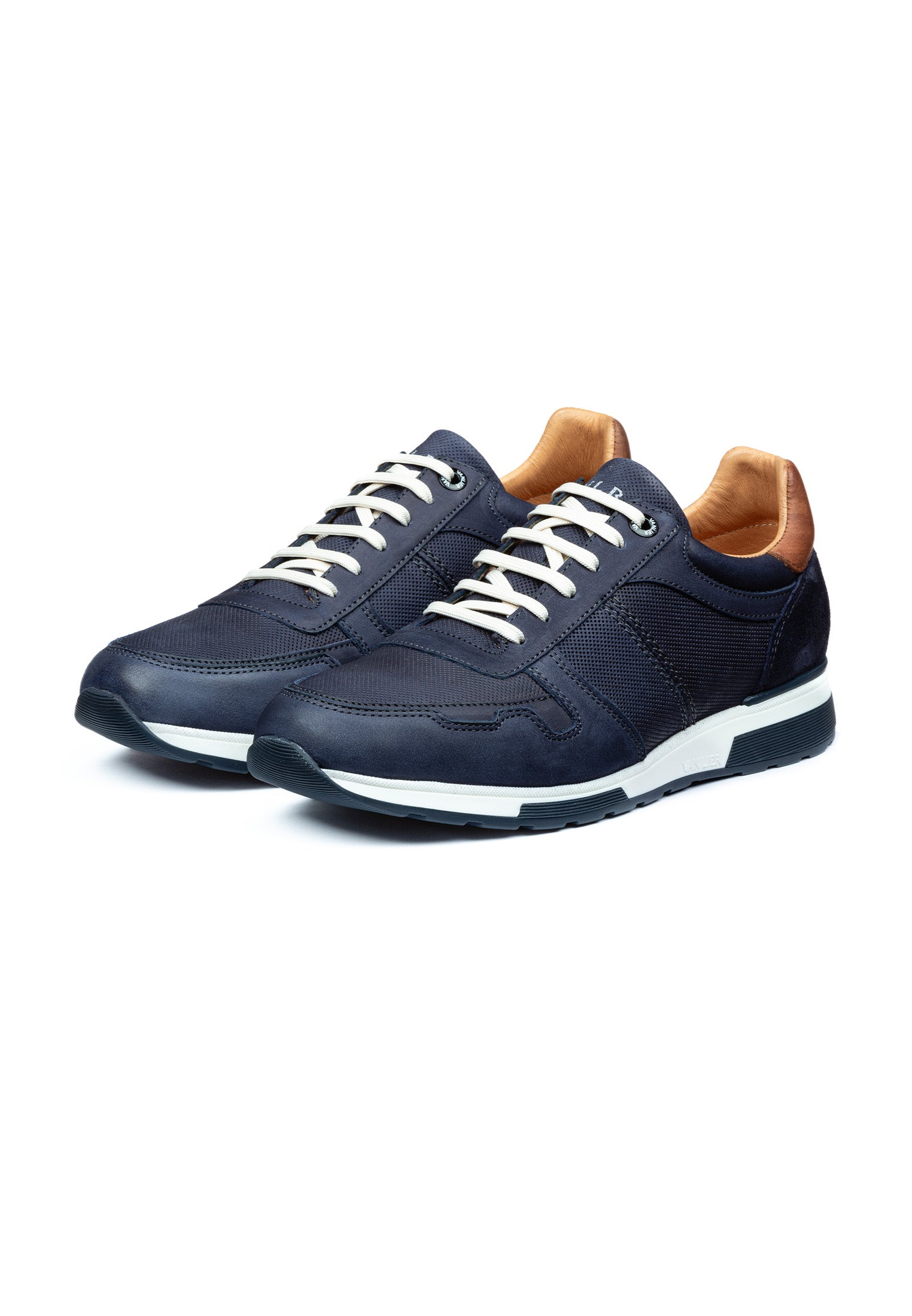 Navy nubuck Positano sneaker