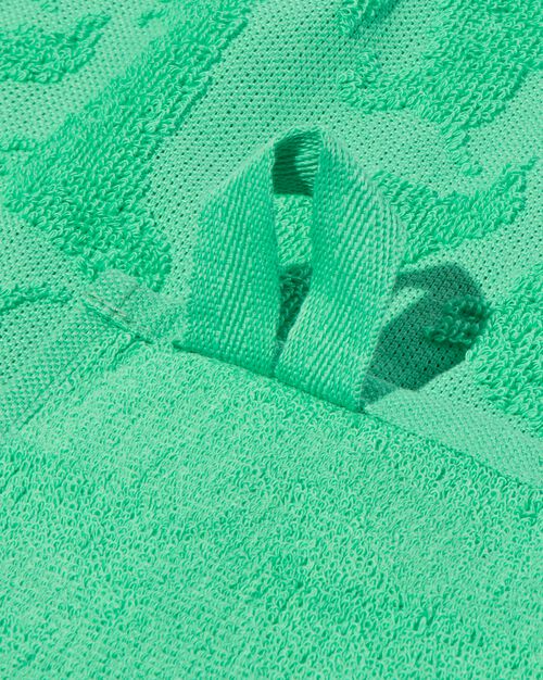 essuie-mains 50x50 coton vert