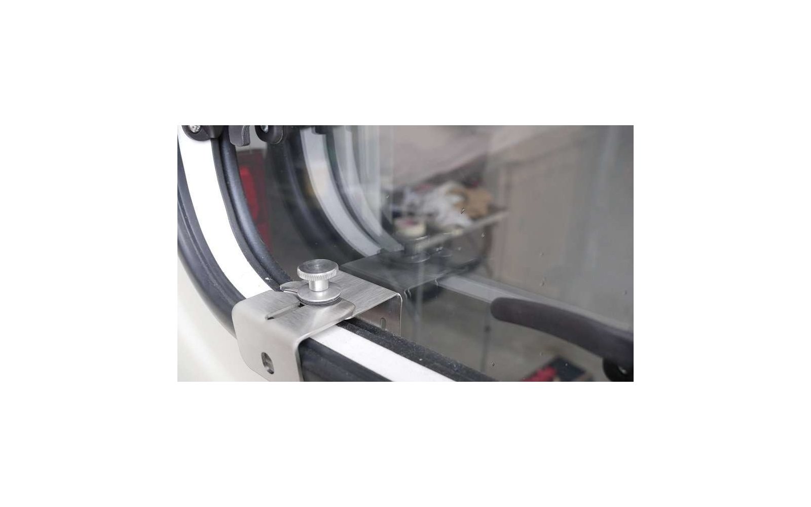 Womo Sicherheitsprofil RK-62 für vorgehangene rahmenlose Fenster